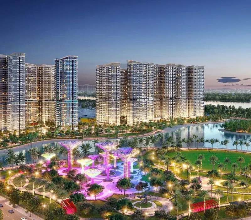 Khám phá Công viên ánh sáng Vinhomes Grand Park đẳng cấp quốc tế