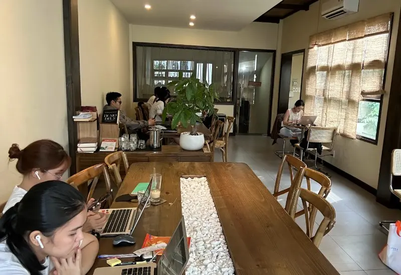 Gathering Coffee: Qu&aacute;n cafe phong c&aacute;ch Nhật Bản tinh tế 5