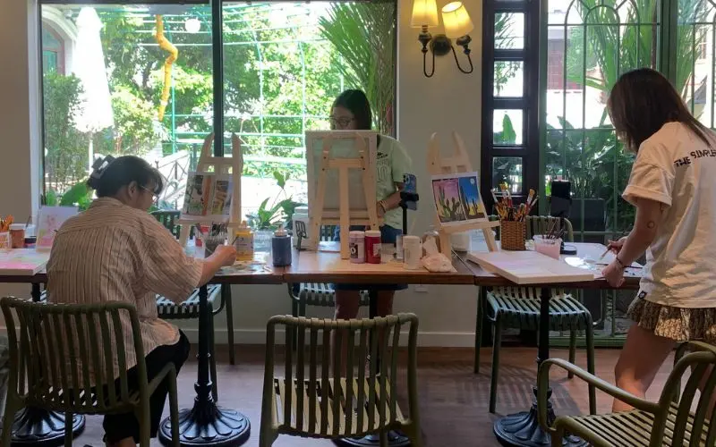 Kh&aacute;m ph&aacute; Beanthere Cafe, khu vườn xanh m&aacute;t giữa l&ograve;ng S&agrave;i G&ograve;n 7