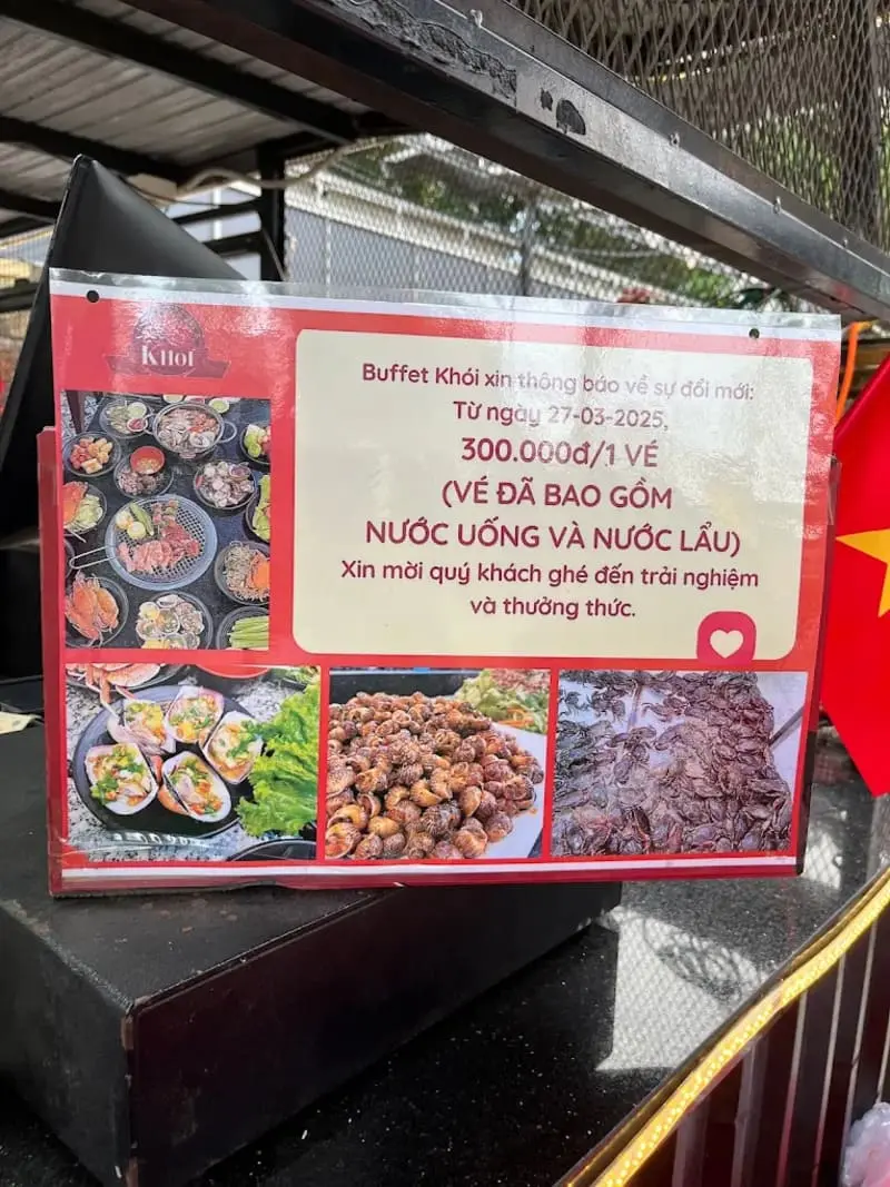 Kh&oacute;i BBQ: Chuỗi buffet đồ nướng gi&aacute; hời chất lượng 3