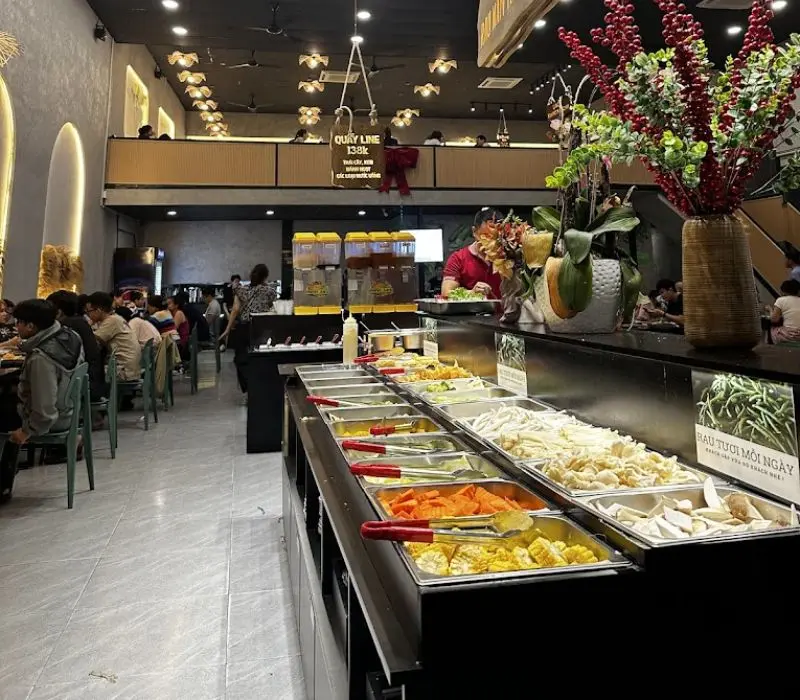 Lập hội ăn sập top 9 qu&aacute;n buffet B&igrave;nh Thạnh hot hit nhất 4