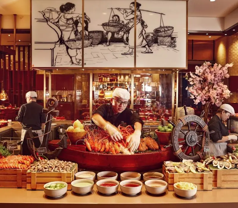 No n&ecirc; tại top 8 nh&agrave; h&agrave;ng buffet hải sản Quận 1 ngon qu&ecirc;n lối về 7