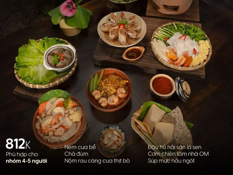 Review Om Nướng: Nh&agrave; h&agrave;ng ẩm thực d&agrave;nh cho c&aacute;c bữa tiệc đặc biệt 6