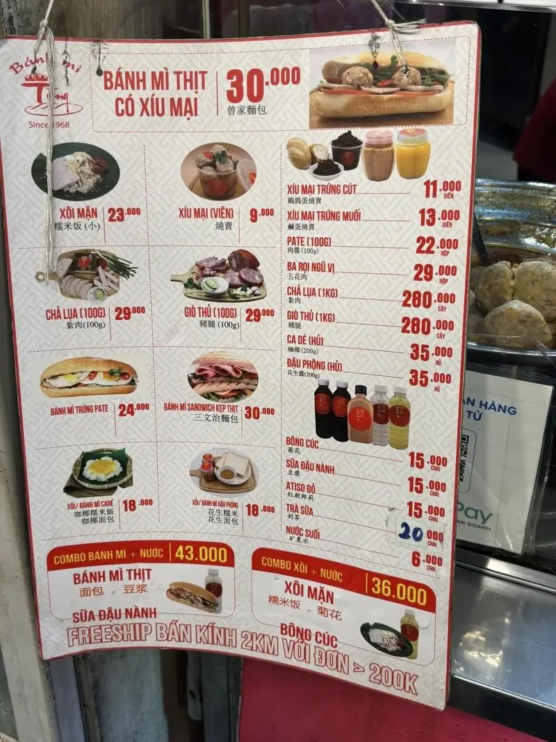 Tiệm B&aacute;nh m&igrave; Tăng hơn 70 năm tuổi giữa l&ograve;ng Quận 5 4