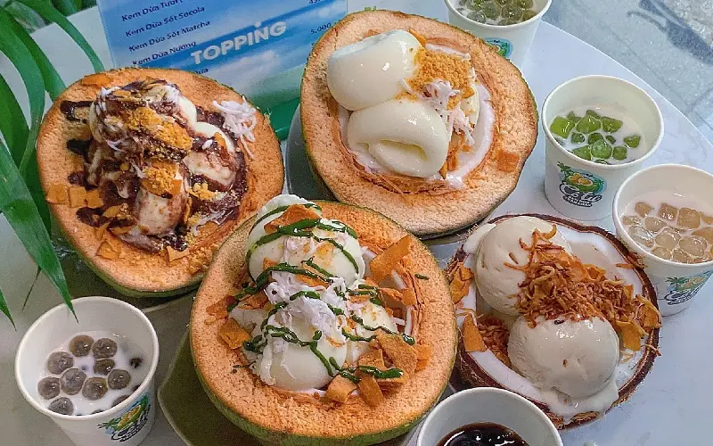 Top 14 qu&aacute;n kem dừa S&agrave;i G&ograve;n ngon khiến bạn m&ecirc; ngay từ lần đầu 5