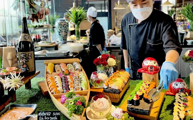 Top 15 qu&aacute;n buffet sushi ngon, chất lượng ngay tại S&agrave;i G&ograve;n 4