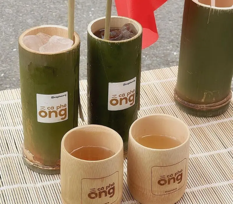 Trải nghiệm cà phê ống tre chứa đựng lòng tự hào dân tộc