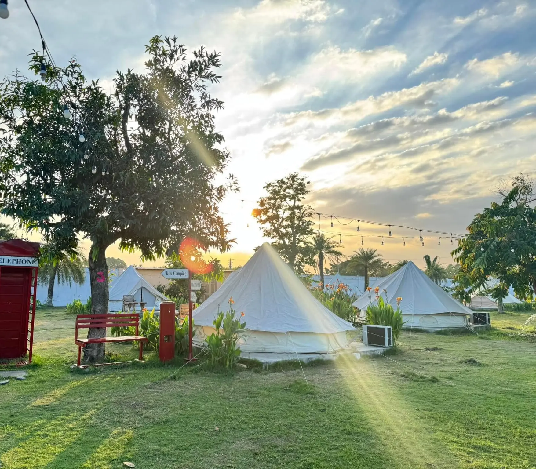 A New Day Glamping, địa điểm lý tưởng cho chuyến cắm trại cuối tuần