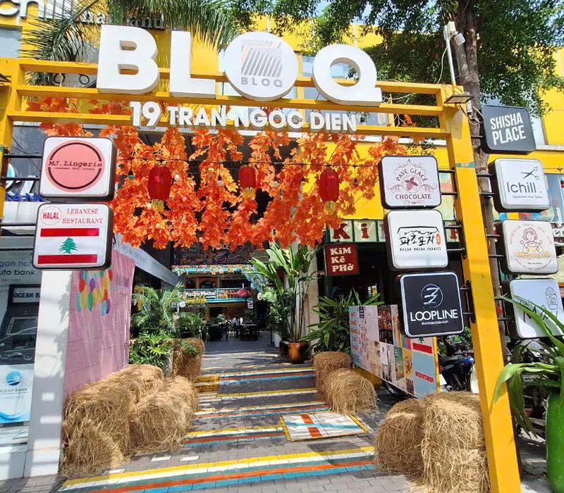 Ăn chơi tưng bừng tại khu tổ hợp thiên đường BLOQ Saigon
