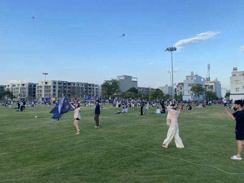 Bãi thả diều City Park, tận hưởng những chiều lộng gió tại Tp. Thủ Đức 2