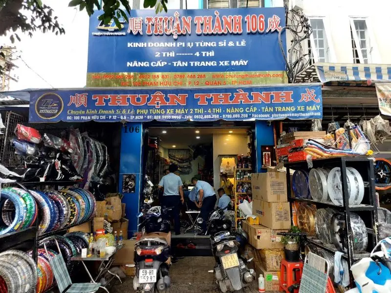 Chợ Tân Thành – Khu chợ phụ tùng xe máy lớn nhất TP.HCM 7