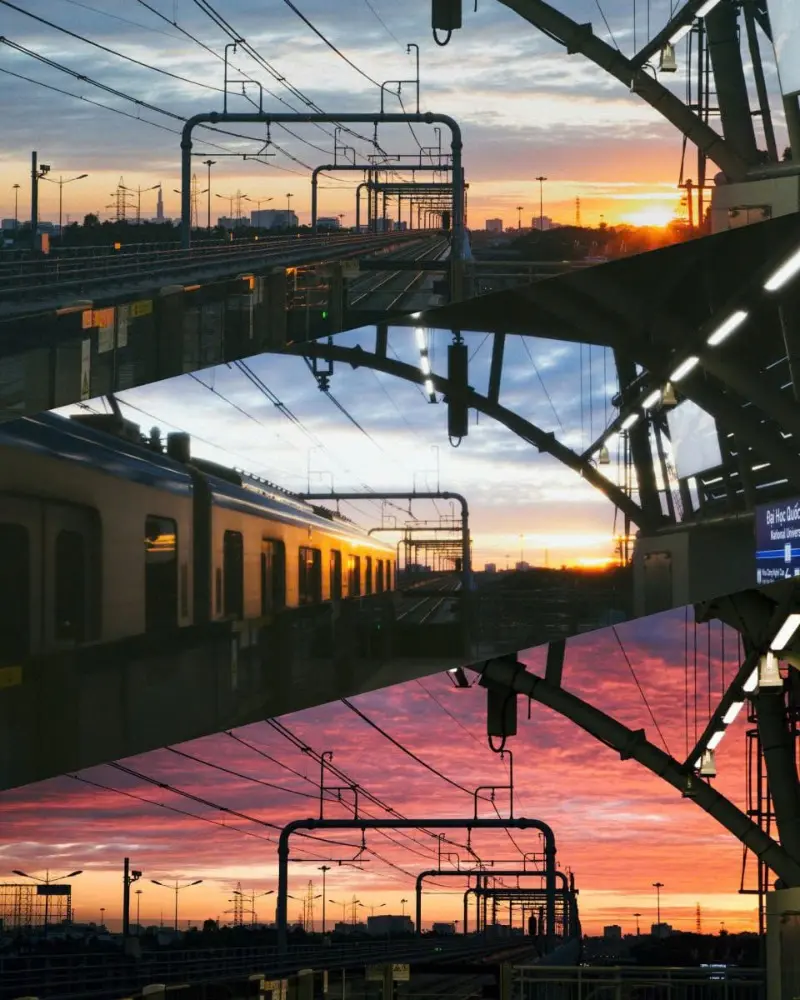 Loạt g&oacute;c check-in cực điện ảnh tại metro Bến Th&agrave;nh Suối Ti&ecirc;n 28