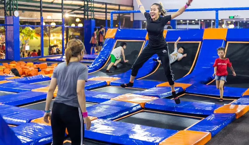 Oanh tạc Jump Arena quận 7 với những tr&ograve; chơi bạt nh&uacute;n si&ecirc;u th&uacute; vị 5