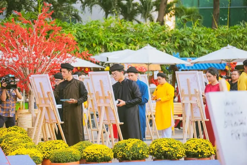 Phố &Ocirc;ng Đồ 2024, t&ocirc;n vinh văn h&oacute;a &ldquo;Xin chữ, Cho chữ&rdquo; đầu xu&acirc;n 4