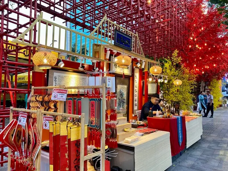 Rực rỡ Phố &Ocirc;ng Đồ tại Lễ hội Tết Việt Ất Tỵ 2025 đa sắc m&agrave;u 14