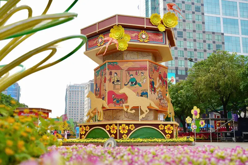 Tham quan Đường hoa Nguyễn Huệ Tết B&iacute;nh Ngọ 2026 chi tiết 8