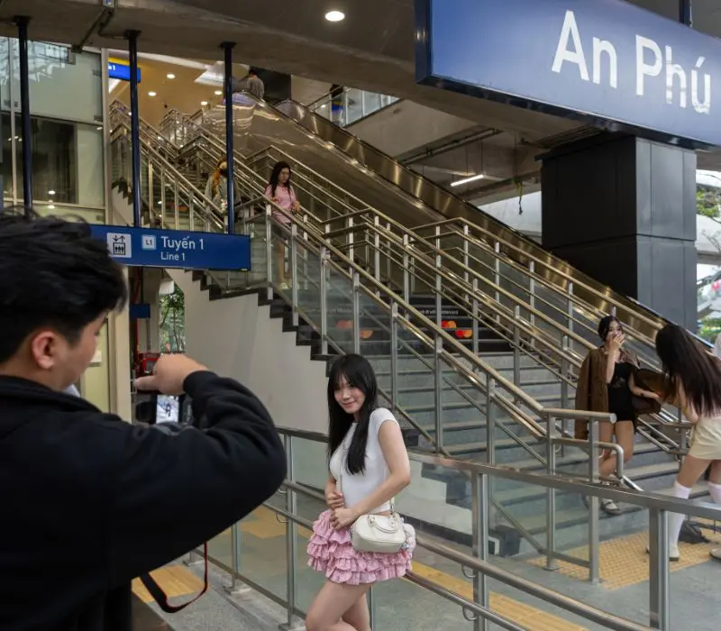Xu hướng check-in ga An Phú, góc chụp đậm chất Thái Lan 6