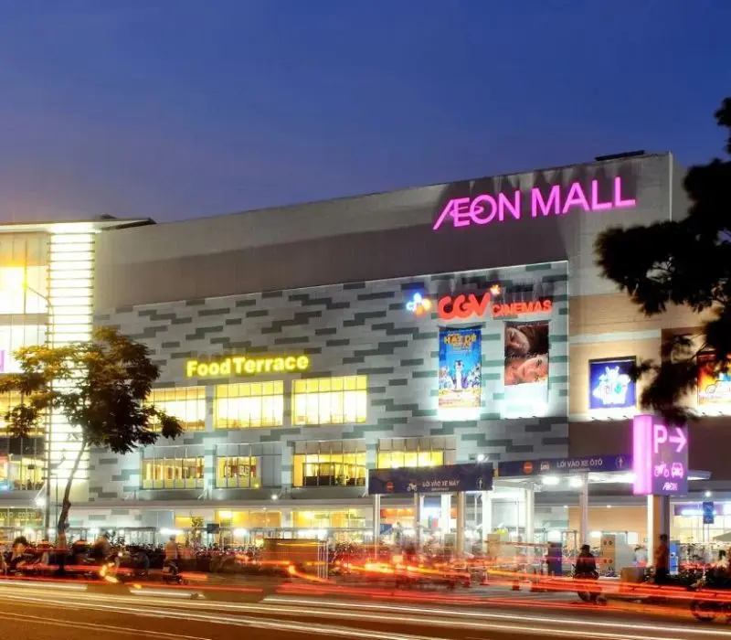 Khám phá AEON MALL Tân Phú Celadon: Điểm mua sắm, vui chơi sầm uất ở Sài Gòn