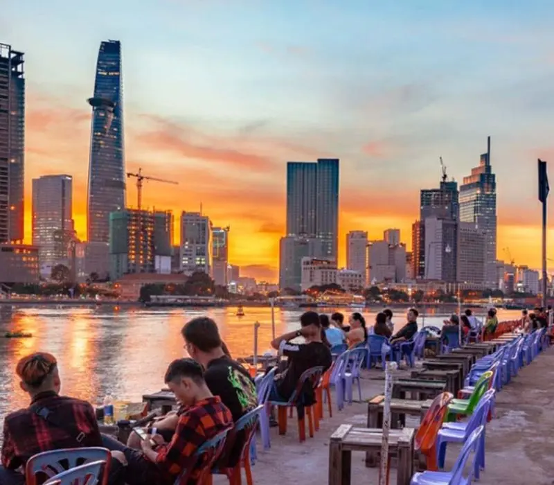 Nóc hầm Thủ Thiêm, tụ điểm chill bậc nhất Sài Gòn