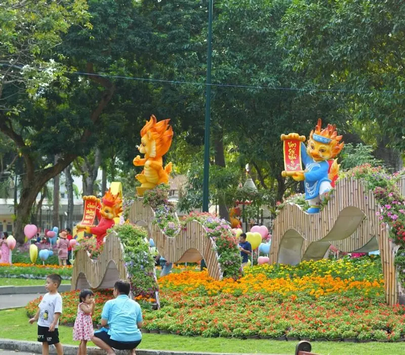 Vui xuân thả ga tại top 20 địa điểm chơi Tết ở Sài Gòn