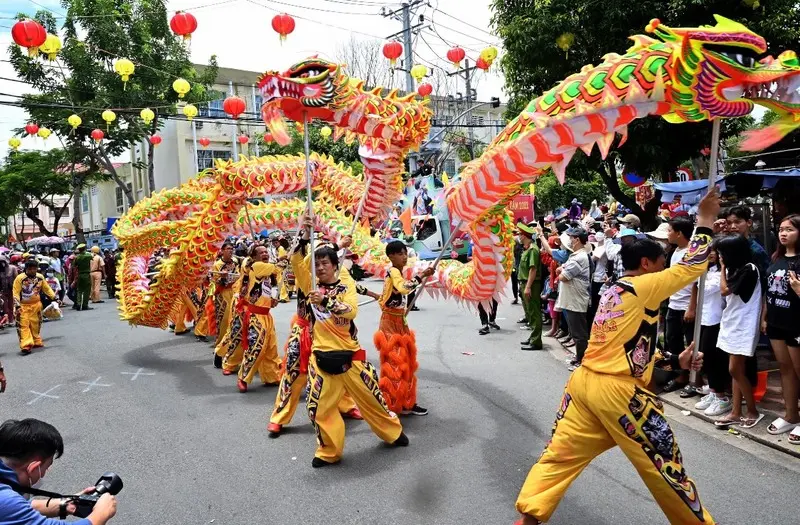Lễ hội Nghinh &Ocirc;ng Cần Giờ mang nhịp đập của cả cộng đồng miền biển 4