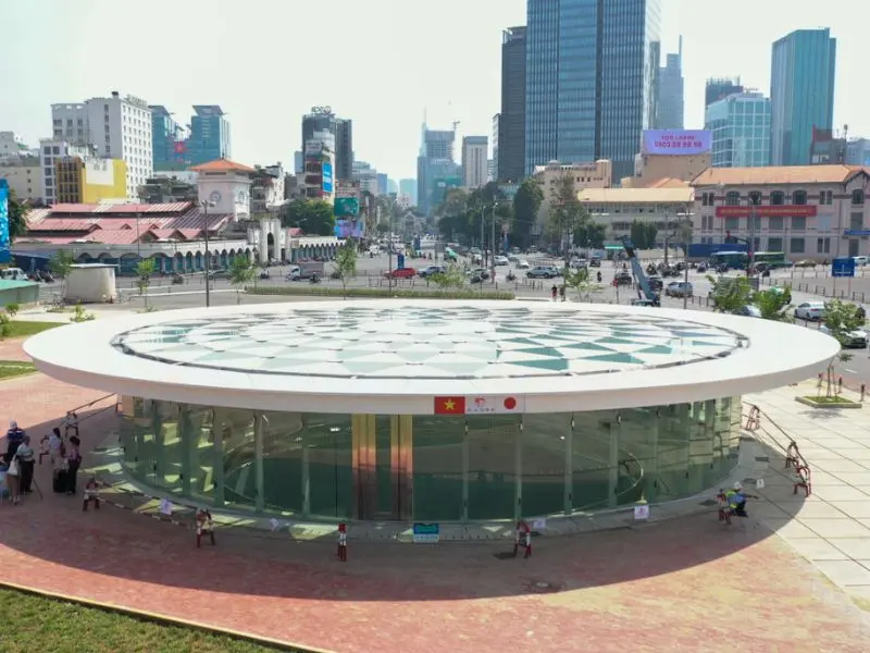 Gợi &yacute; h&agrave;nh tr&igrave;nh du lịch dọc theo tuyến metro số 1 2