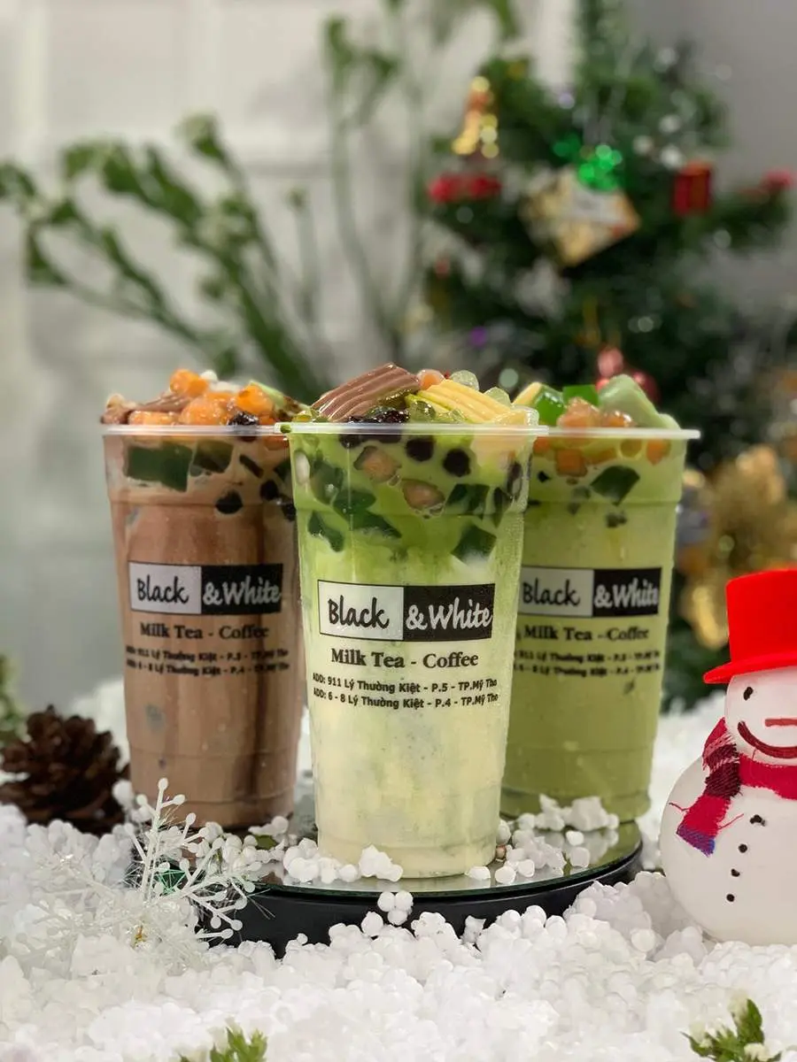 Black and White Milktea Coffee, qu&aacute;n c&agrave; ph&ecirc; với thực đơn đa dạng v&agrave; hấp dẫn 4