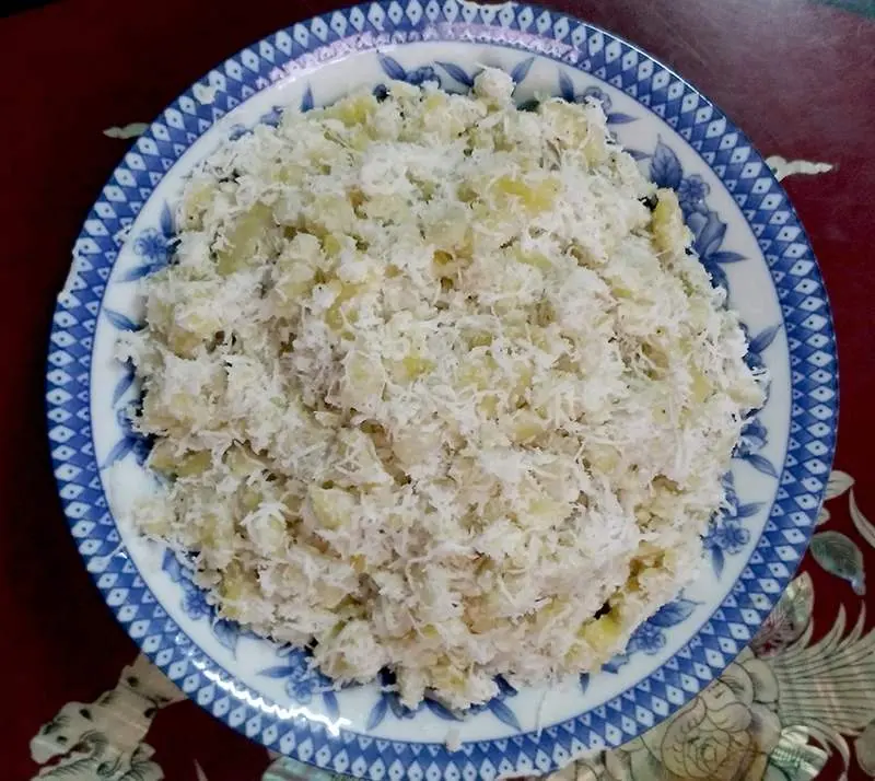 Chuối quết dừa Tiền Giang, đặc sản độc nhất v&ocirc; nhị của v&ugrave;ng s&ocirc;ng nước 2