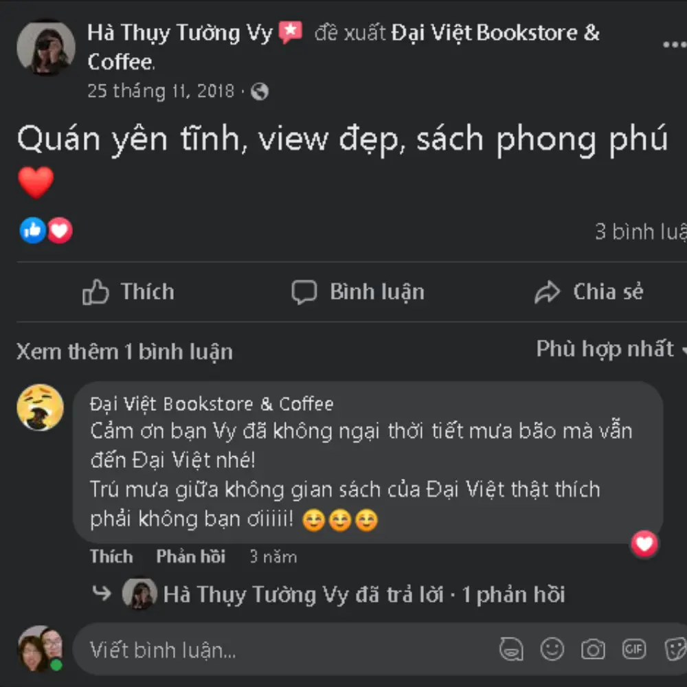 Đắm ch&igrave;m trong Đại Việt Bookstore and Coffee thanh b&igrave;nh giữa l&ograve;ng th&agrave;nh phố 10