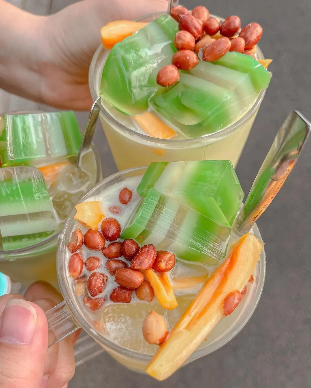 Nước m&iacute;a rau c&acirc;u, thức uống đặc biệt tưởng quen m&agrave; lạ 5