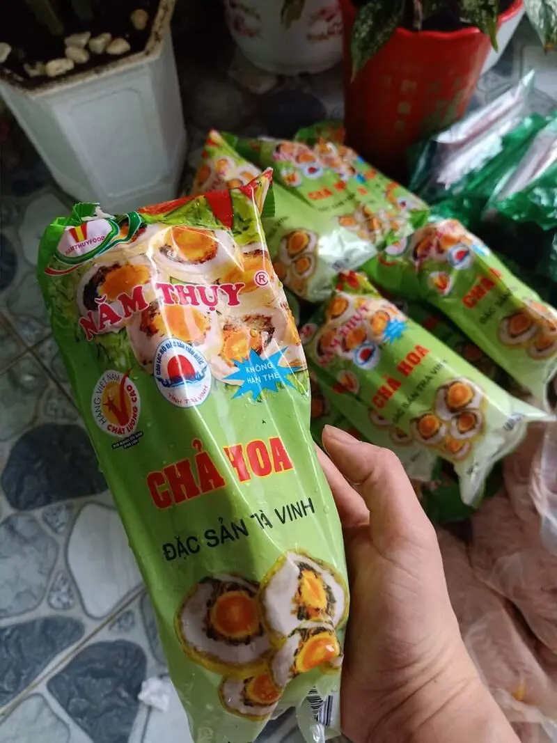 Chả hoa Năm Thụy, đặc sản Trà Vinh được nhiều người yêu thích 5