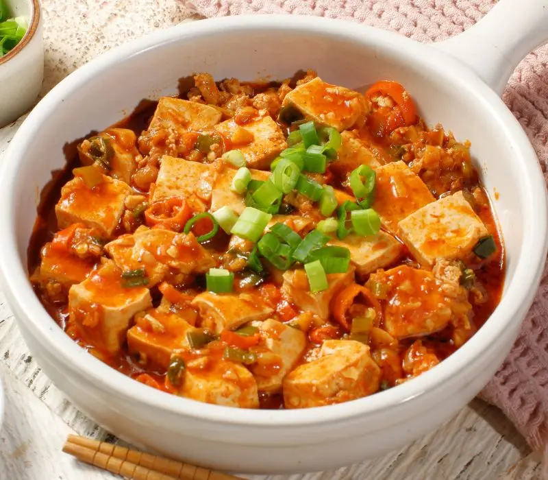 Đậu hũ ma b&agrave;, m&oacute;n ăn trứ danh với hương vị cay nồng từ Tứ Xuy&ecirc;n 4
