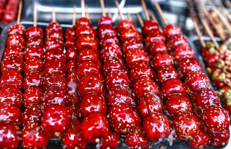 Kẹo hồ lô, món ăn quen thuộc trong phim kiếm hiệp Trung Quốc 5