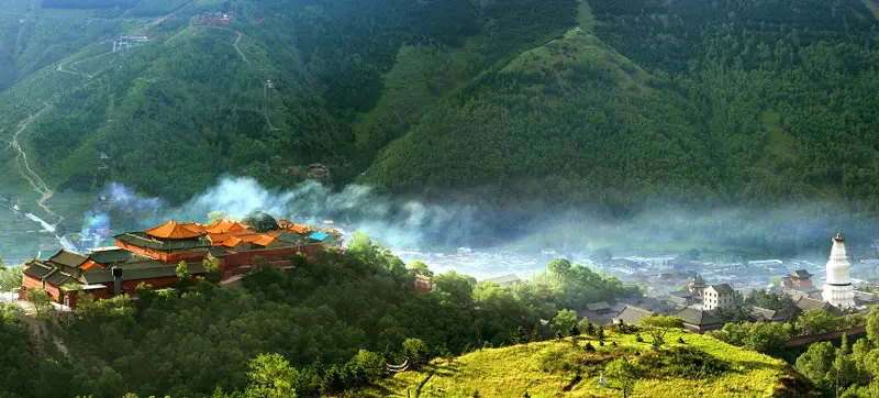 Chinh phục Ngũ Đ&agrave;i Sơn, một trong Ngũ Đại Danh Sơn của Trung Quốc 4