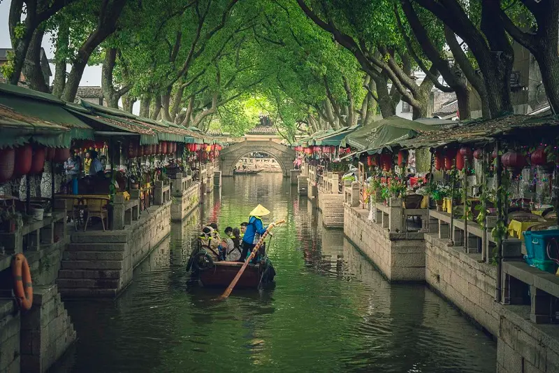 Đắm say thi&ecirc;n đường hạ giới T&ocirc; Ch&acirc;u b&ecirc;n s&ocirc;ng Dương Tử 5