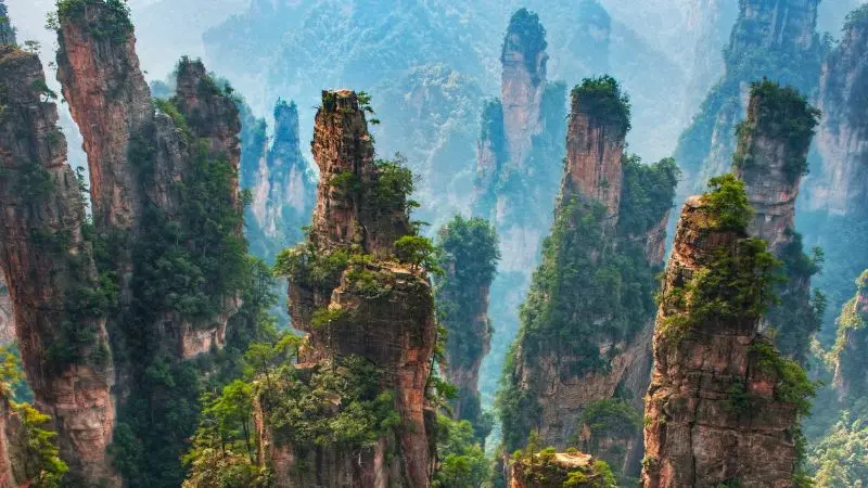 Vũ Lăng Nguy&ecirc;n ti&ecirc;n cảnh trần gian tại Trương Gia Giới 3