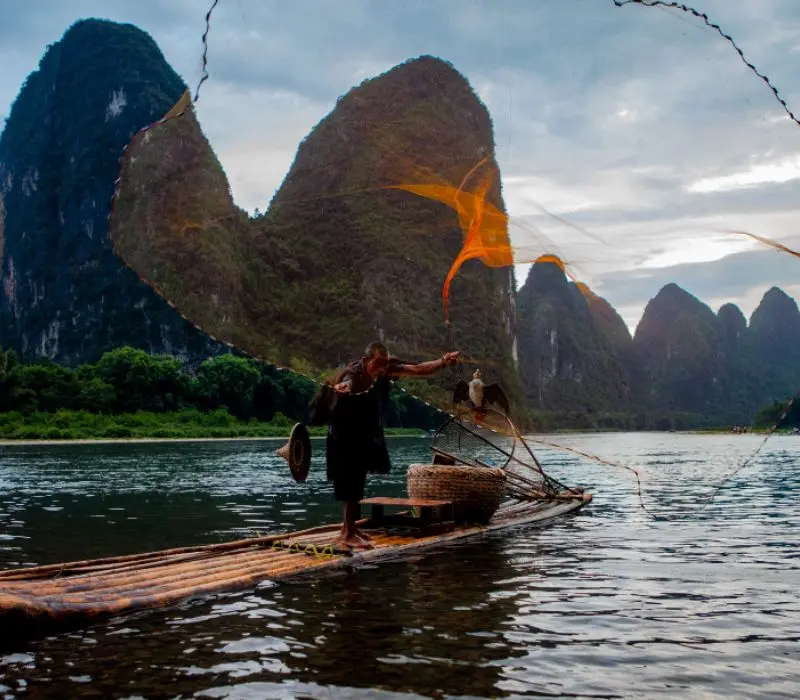 Tìm về dòng sông Lệ Giang uốn mình qua cảnh vật yên bình