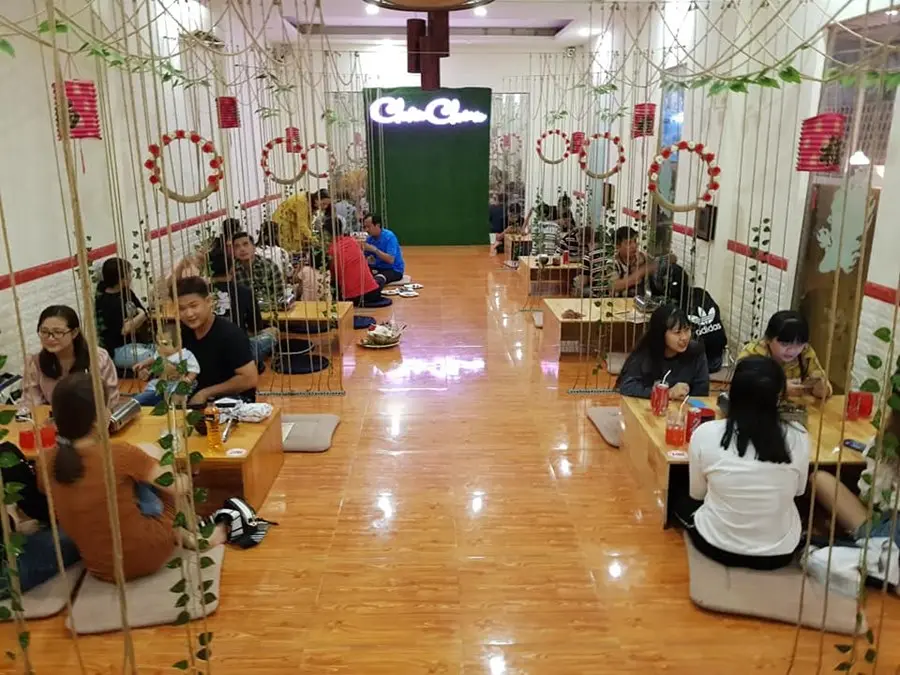 Gh&eacute; Chanchun Thế Giới M&igrave; Cay v&agrave; Lẩu H&agrave;n Quốc ph&aacute; đảo c&aacute;c m&oacute;n ngon 4