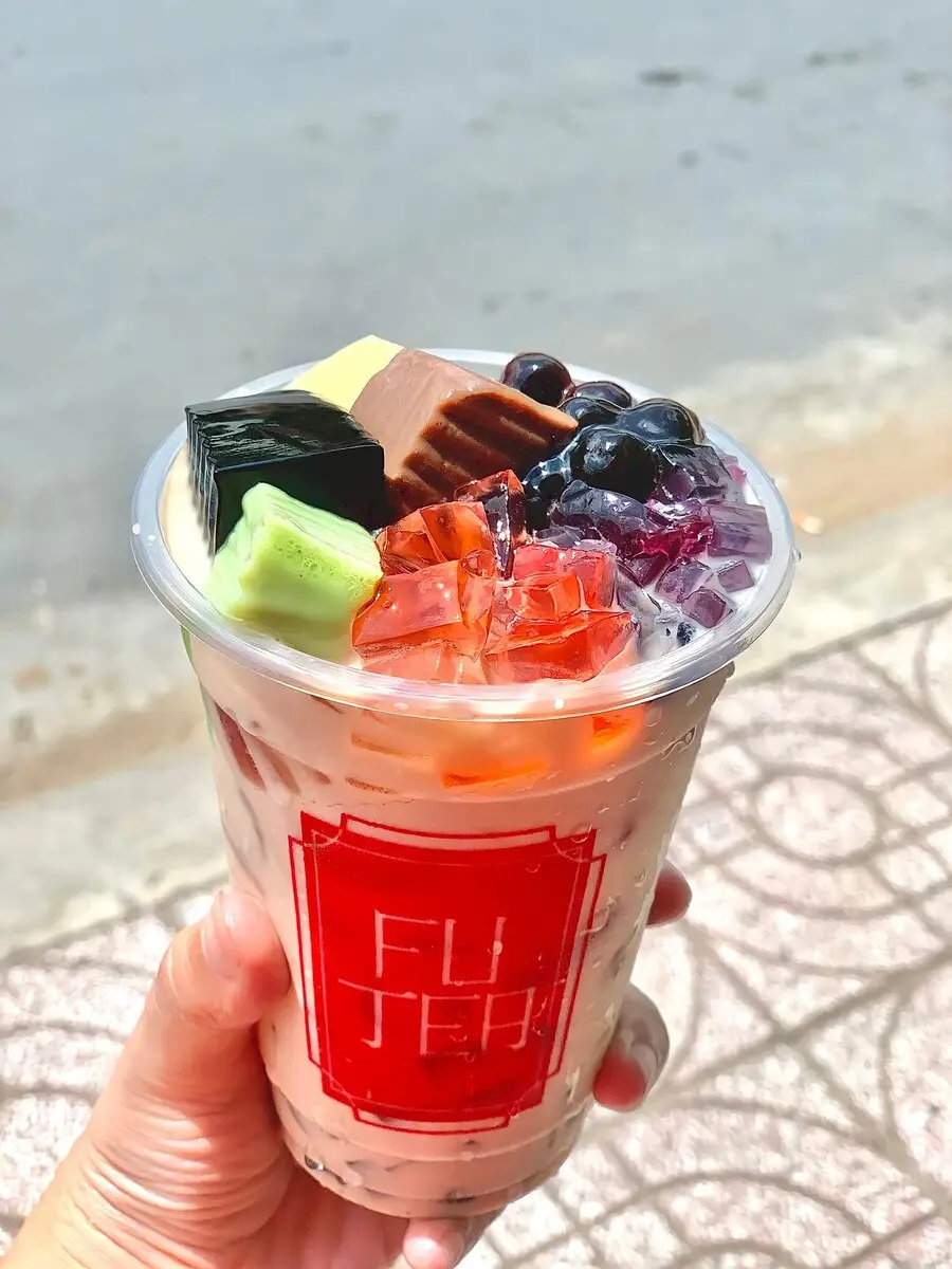 Gh&eacute; Tr&agrave; sữa Fu Tea thưởng thức đồ uống ngon bổ rẻ nổi tiếng 7
