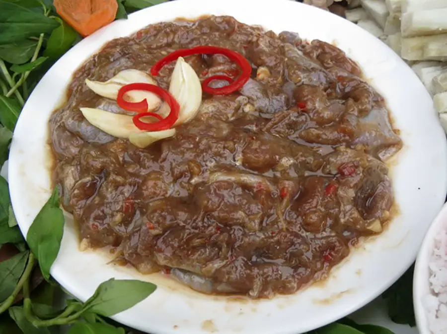 Khoai lang chấm mắm sống, đặc sản độc lạ của người miền T&acirc;y 3