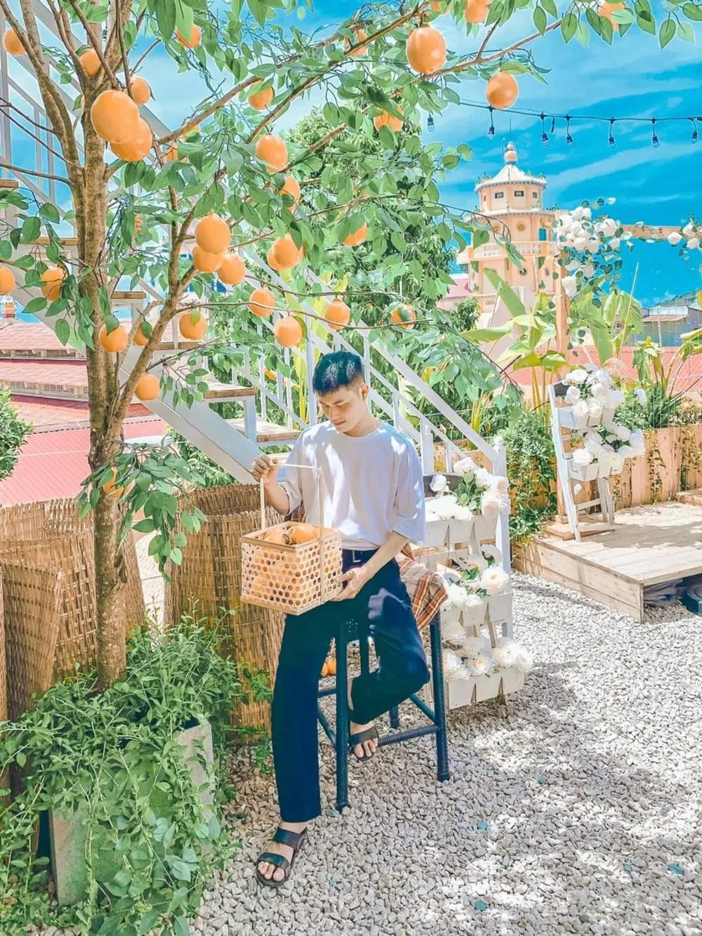 Babylon Garden – Quán cà phê mang phong cách Địa Trung Hải cực chất tại Vũng Tàu 13