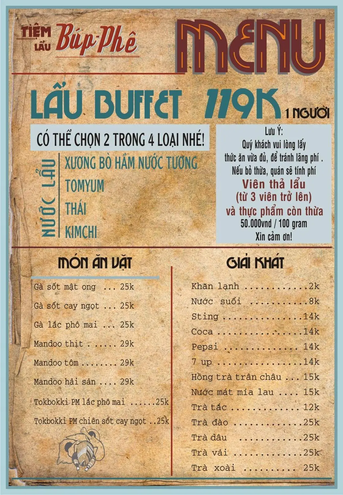 C&oacute; một Tiệm Lẩu B&uacute;p Ph&ecirc; m&agrave;u v&agrave;ng nhỏ xinh giữa l&ograve;ng th&agrave;nh phố biển Vũng T&agrave;u 4