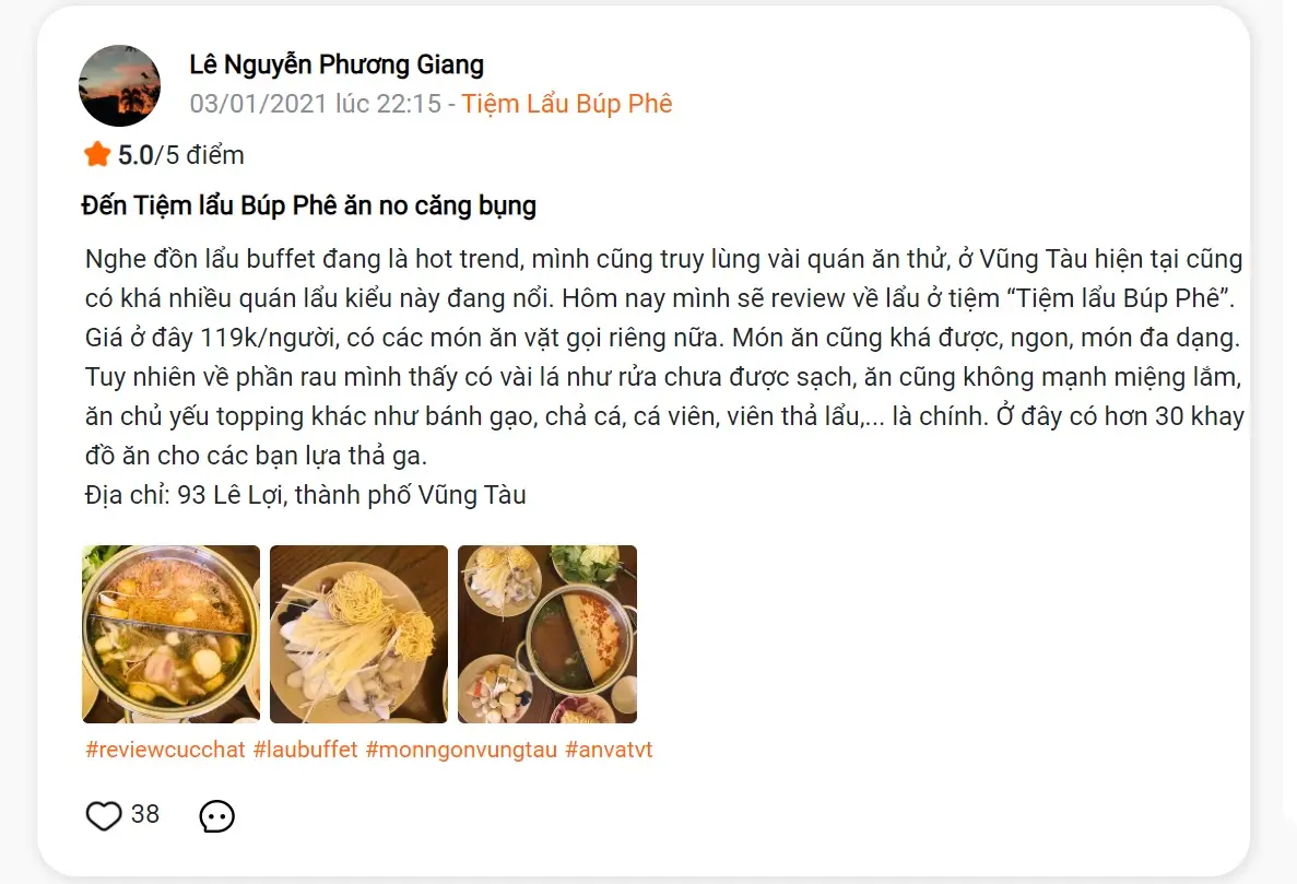 C&oacute; một Tiệm Lẩu B&uacute;p Ph&ecirc; m&agrave;u v&agrave;ng nhỏ xinh giữa l&ograve;ng th&agrave;nh phố biển Vũng T&agrave;u 12