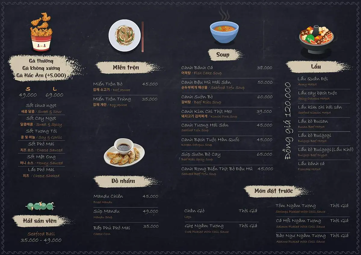 Gangnam Street Food Vũng T&agrave;u - Nơi thưởng thức ẩm thực b&igrave;nh d&acirc;n H&agrave;n Quốc 9
