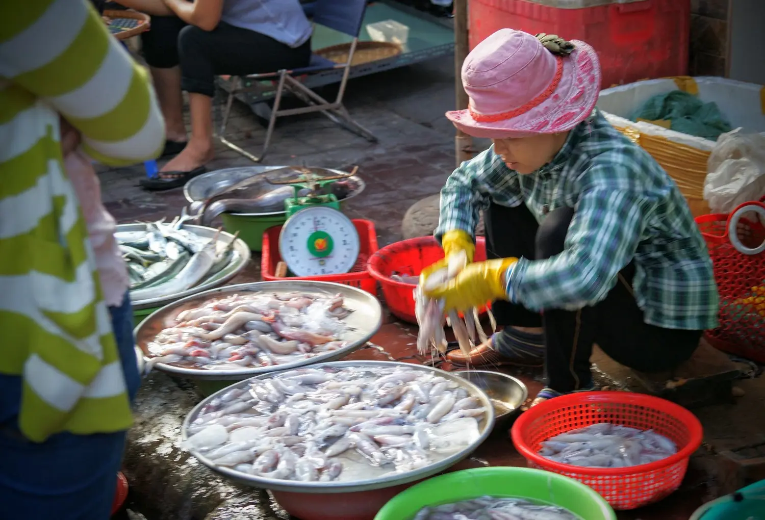Gh&eacute; chợ X&oacute;m Lưới Vũng T&agrave;u rồi m&igrave;nh c&ugrave;ng rinh cả thế giới hải sản tươi ngon về nh&agrave; nh&eacute;! 16