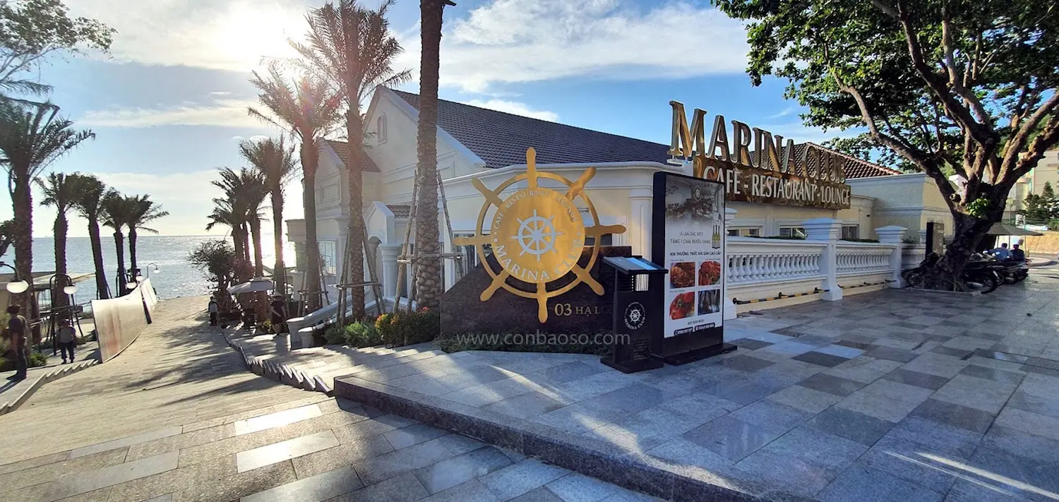 Marina Club Vũng T&agrave;u - Check-in nh&agrave; h&agrave;ng 4 sao view biển chất lừ 2