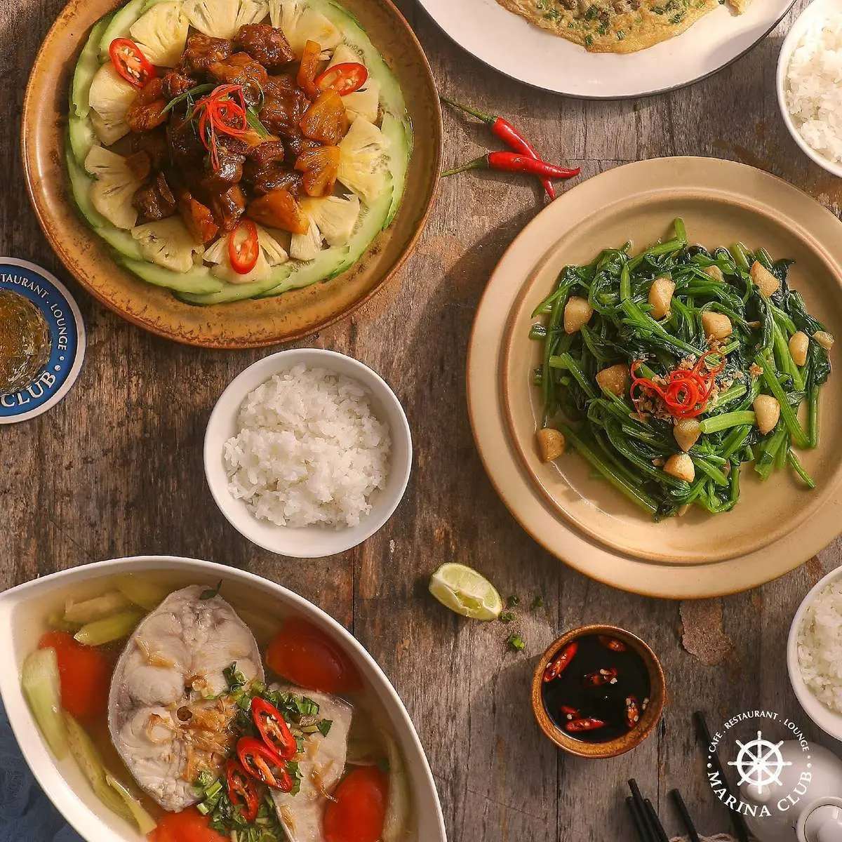 Marina Club Vũng T&agrave;u - Check-in nh&agrave; h&agrave;ng 4 sao view biển chất lừ 12