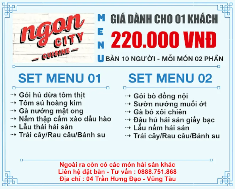 Ngất ng&acirc;y với ẩm thực Th&aacute;i hương vị Việt ở Ngon City tại Vũng T&agrave;u 17