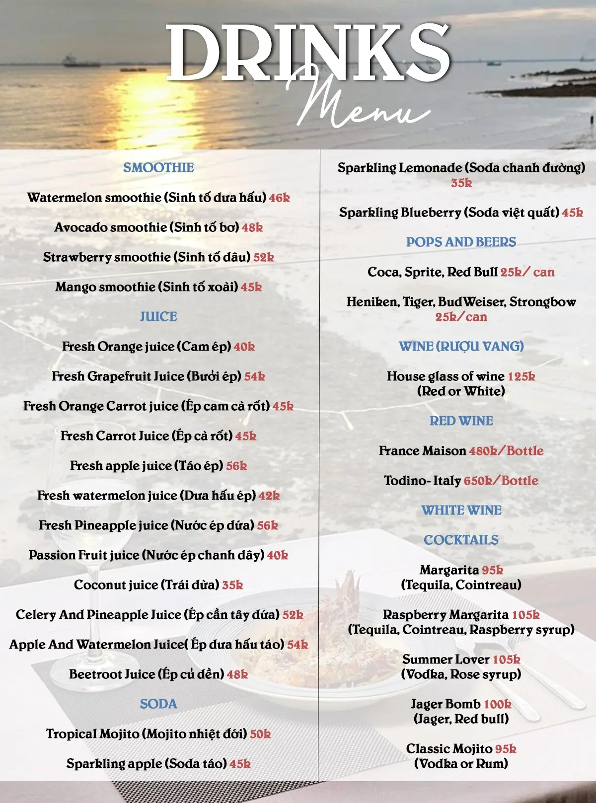 Ocean House Vũng Tàu - Nhà hàng ngắm hoàng hôn siêu đẹp 12
