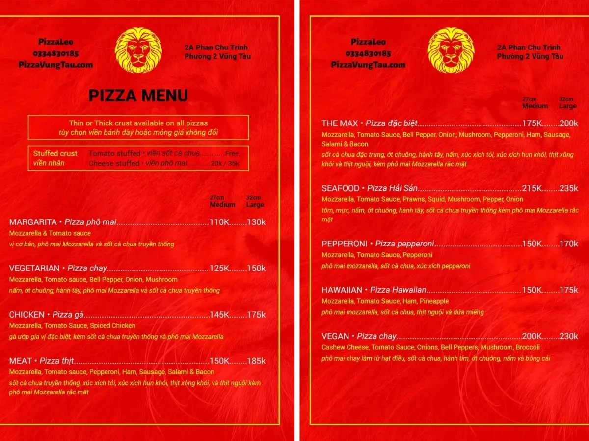 Pizza Leo - Chuẩn vị &Yacute;, ngon hết &yacute; 14